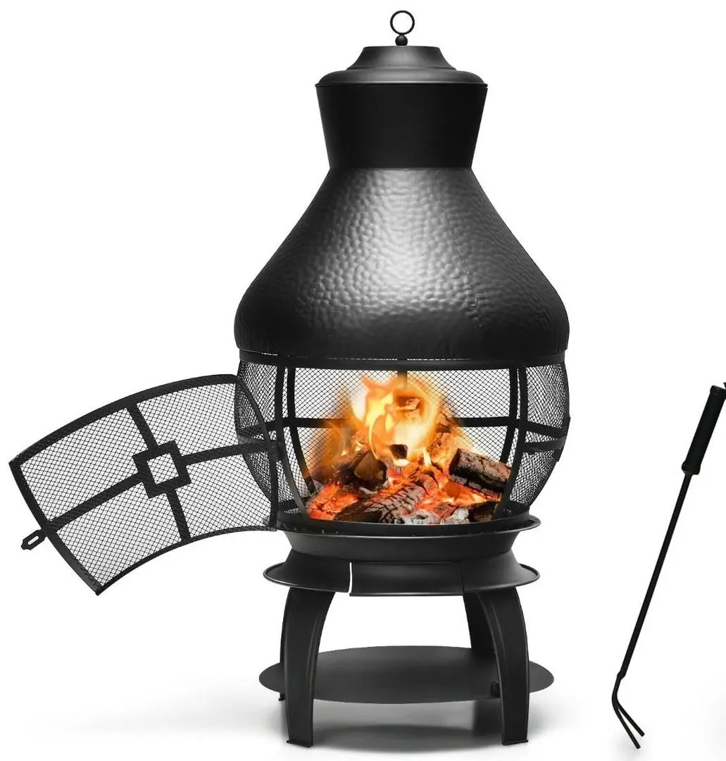 Чаша для костра Costway OP70670 (Black) - 2