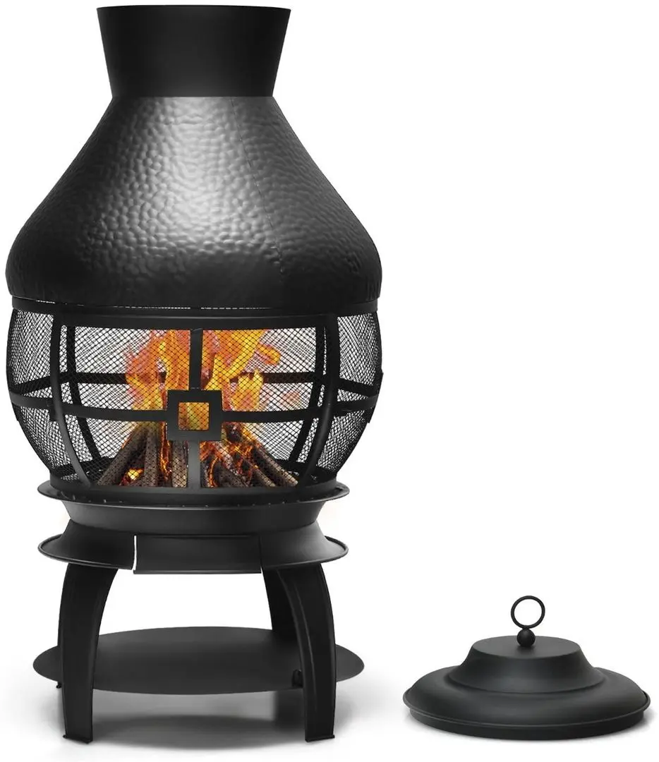 Чаша для костра Costway OP70670 (Black)