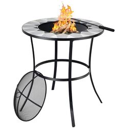 Очаг для костра Costway NP10388 (Black)