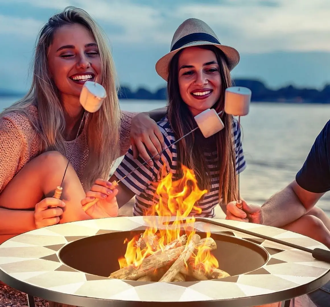 Очаг для костра Costway NP10388 (Black) - 2