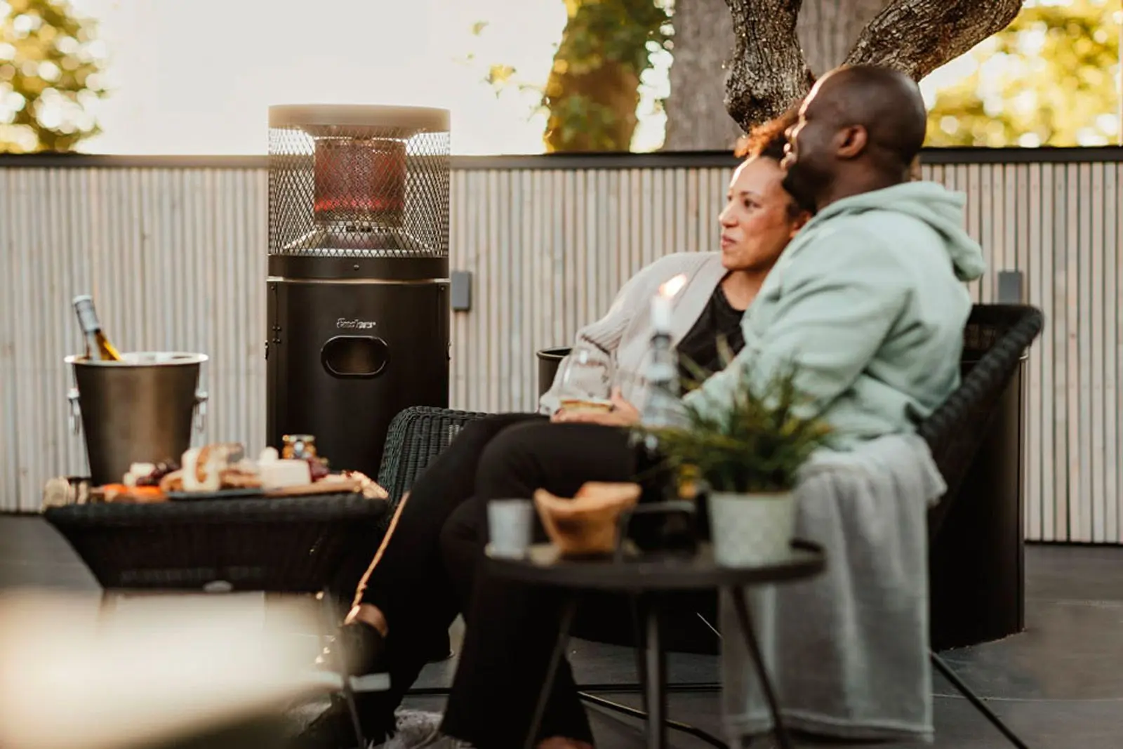 Incalzitor exterior pe gaz Enders Polo Black Negru 2.0 (Black)