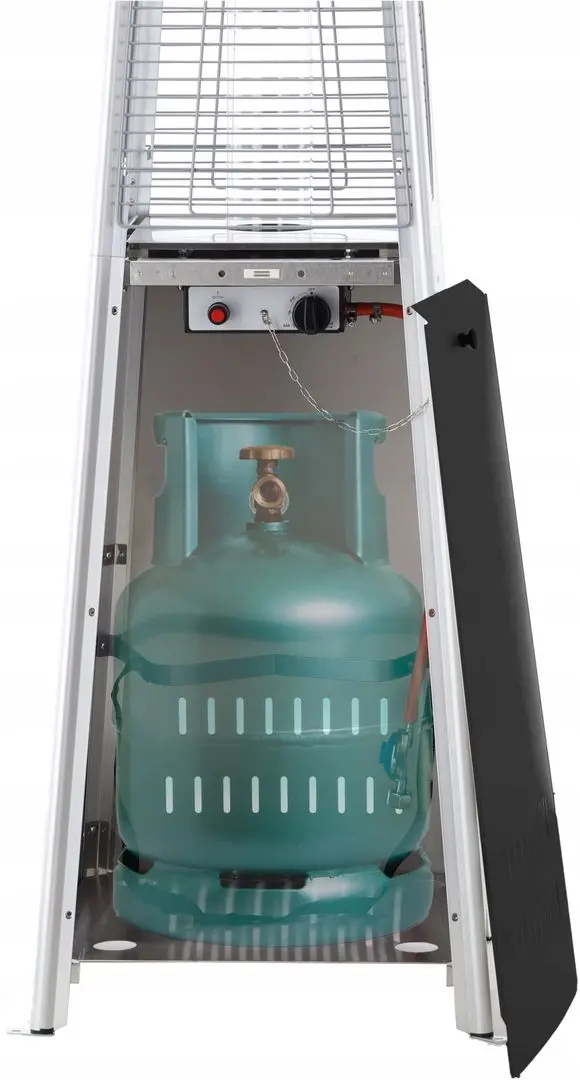 Încălzitor pe gaz de exterior GardenLine GAZ6417 (Black/Inox)