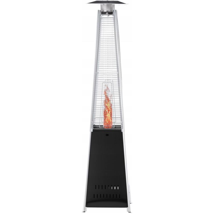 Încălzitor pe gaz de exterior GardenLine GAZ6417 (Black/Inox)