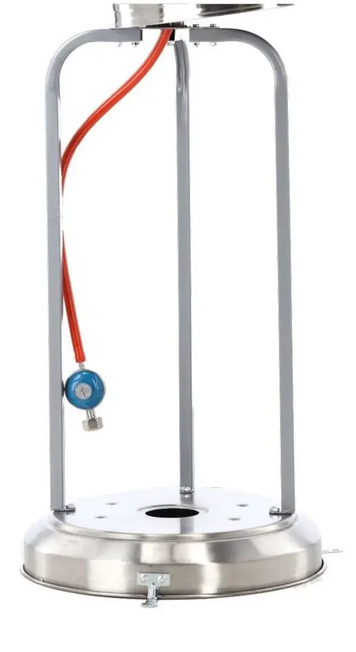 Incalzitor pe gaz exterior GardenLine GAZ6400 (Inox) - 4