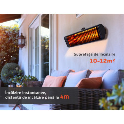 Инфракрасный обогреватель Heinner HR-SD012 (Black) Thumb