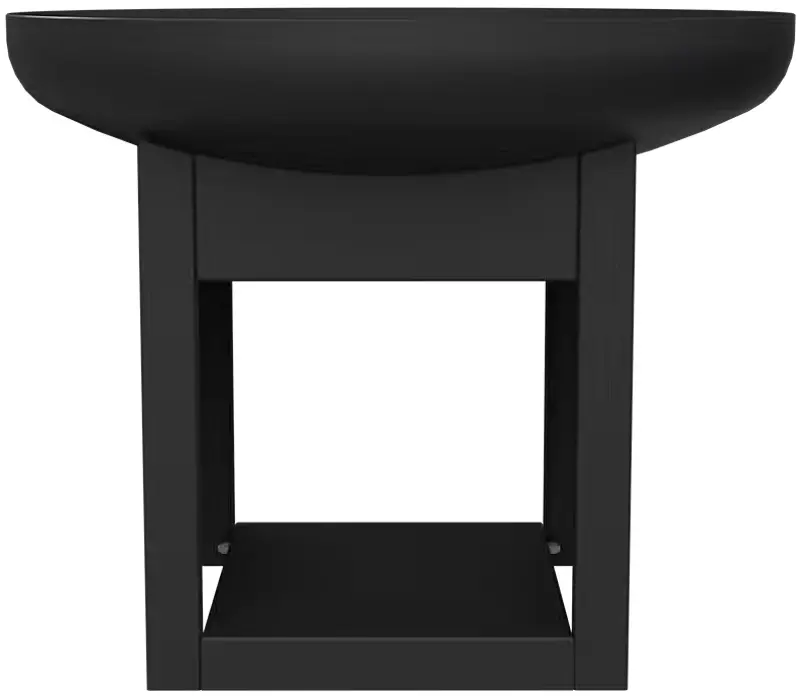 Semineu pentru foc Kratki Crater 600 (Black) - 3