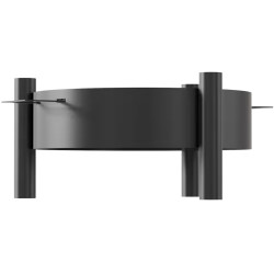 Semineu pentru foc Kratki Rotondo (Black) Thumb
