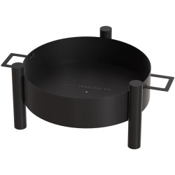 Semineu pentru foc Kratki Rotondo (Black)