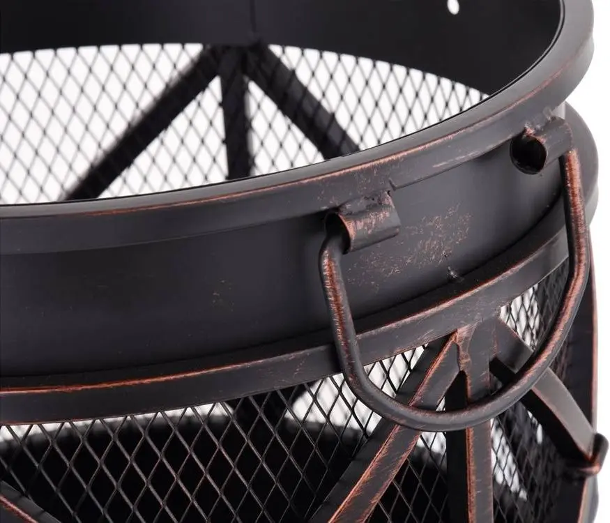 Castron pentru foc Lund 99702 (Black) - 3