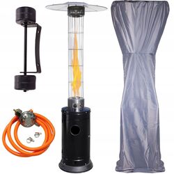 Incalzitor pe gaz exterior + husa Maltec Flame Heater FL145 (Black) Thumb