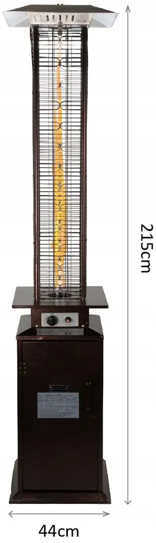 Incalzitor pe gaz exterior Maltec FL175 (Brown)