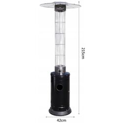 Incalzitor pe gaz exterior Maltec Flame Heater FL145 (Black) Thumb