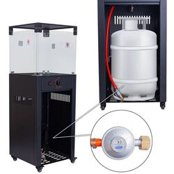 Incalzitor pe gaz exterior Maltec Flame WF-999 (Black) Thumb