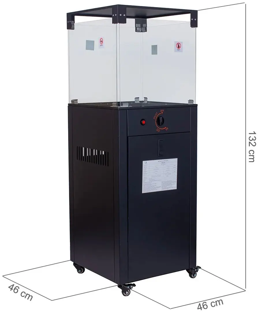 Incalzitor pe gaz exterior Maltec Flame WF-999 (Black)