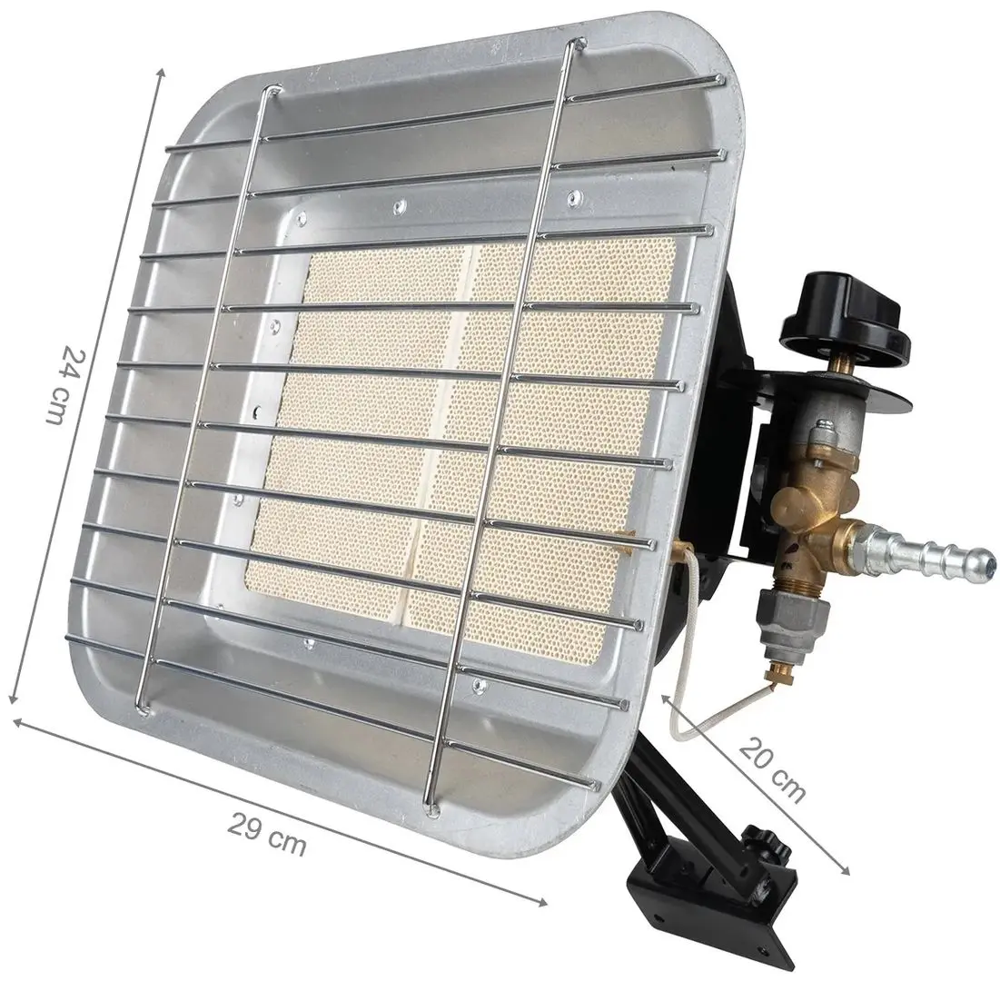 Incalzitor pe gaz exterior Maltec GAS-4500Wt (Silver)