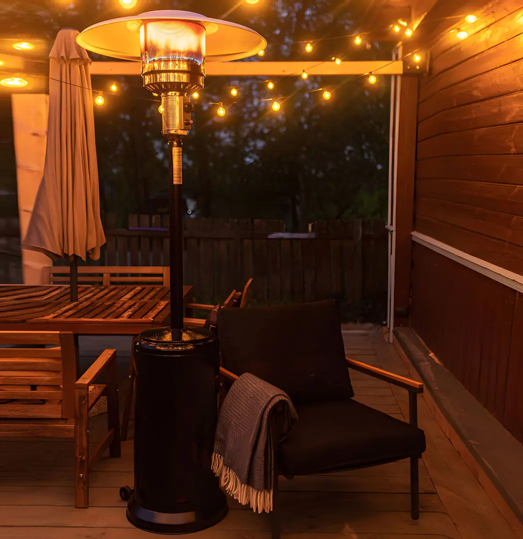 Incalzitor exterior pe gaz MultiGarden HSS-A-SJGPT (Black)