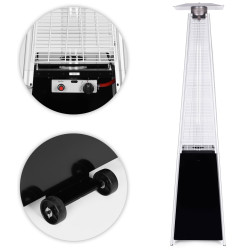 Уличный газовый обогреватель Multi Garden BFH-A-PC (Black) Thumb