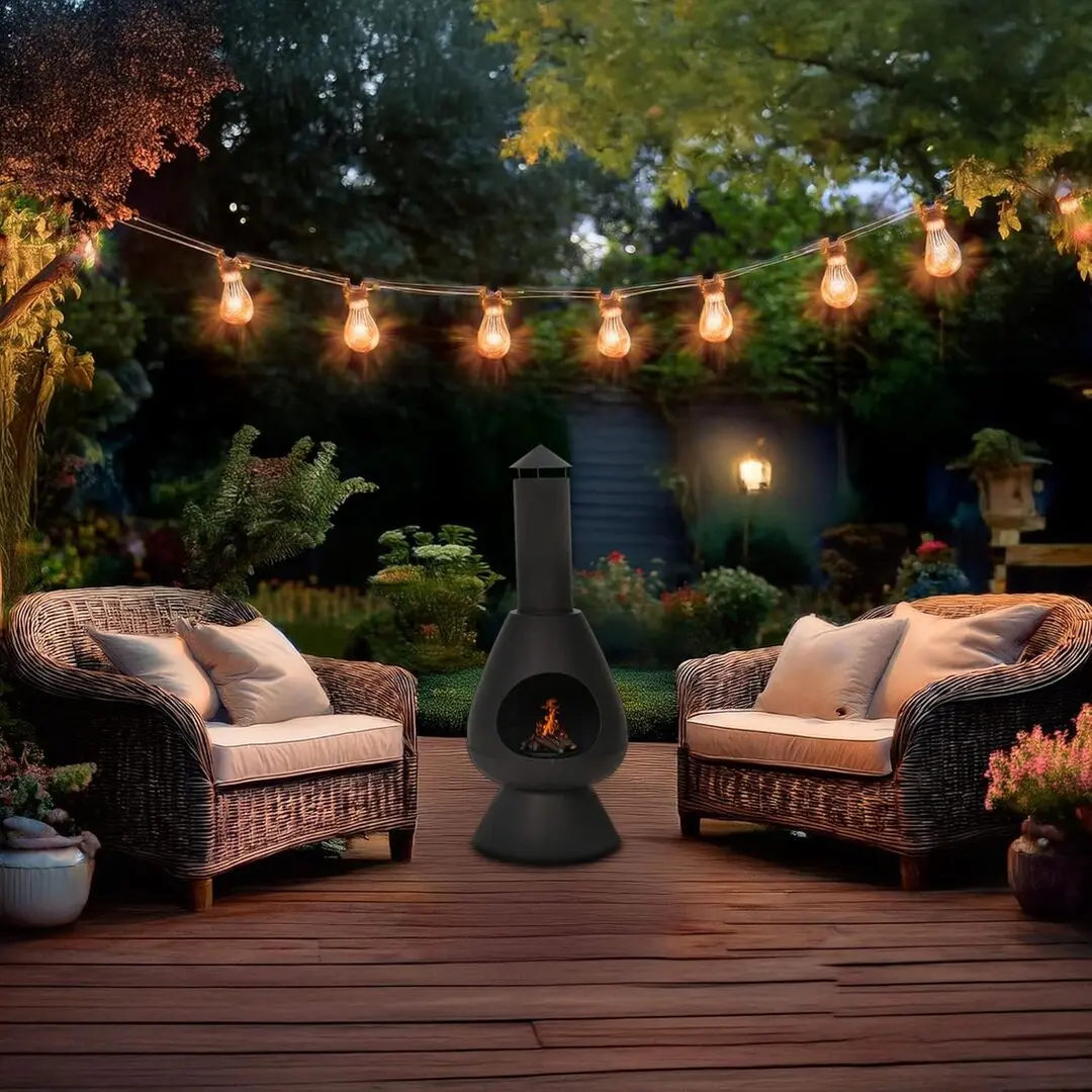 Уличный камин 50796 (Black) - 3