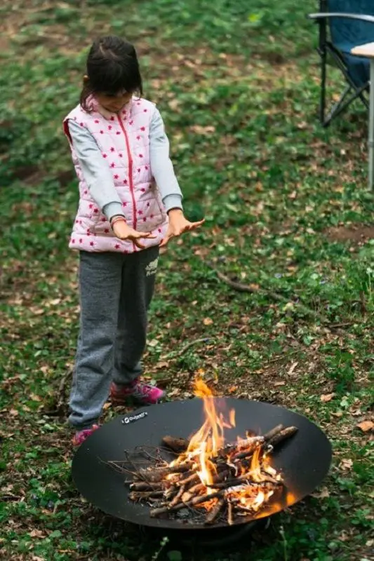 Castron pentru foc Outwell Camon Fire Pit (Black) - 4