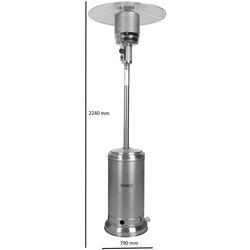 Incalzitor pe gaz exterior Samus ITGS-14000X (Inox) Thumb