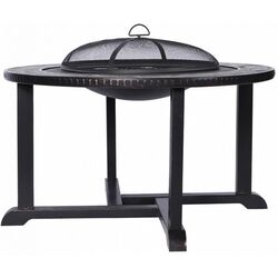 Castron pentru foc cu capac Strend Pro Grill 3in1 (Black) Thumb