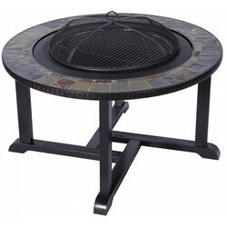 Castron pentru foc cu capac Strend Pro Grill 3in1 (Black) Thumb