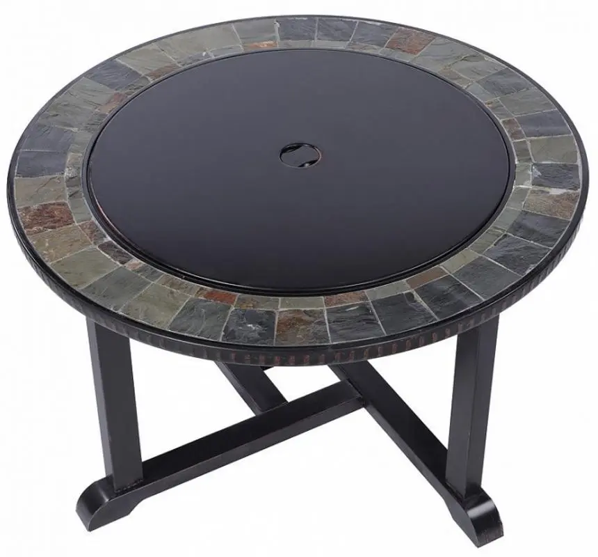 Castron pentru foc cu capac Strend Pro Grill 3in1 (Black)