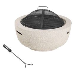 Очаг для костра VonHaus Fire Pit 2500019 (Beige)