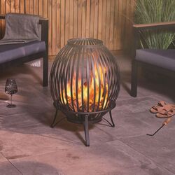 Очаг для костра VonHaus Fire Pit 2500653 (Black) Thumb