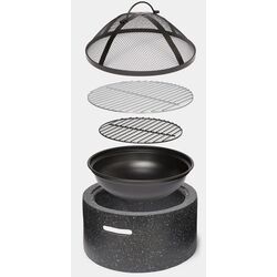 Очаг для костра VonHaus Fire Pit 2500936 (Grey) Thumb