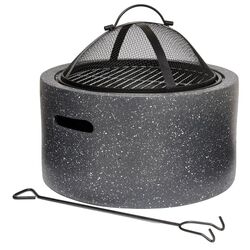 Semineu pentru foc VonHaus Fire Pit 2500936 (Grey)