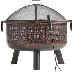 Semineu pentru foc VonHaus Fire Pit 2517026.1 (Copper)