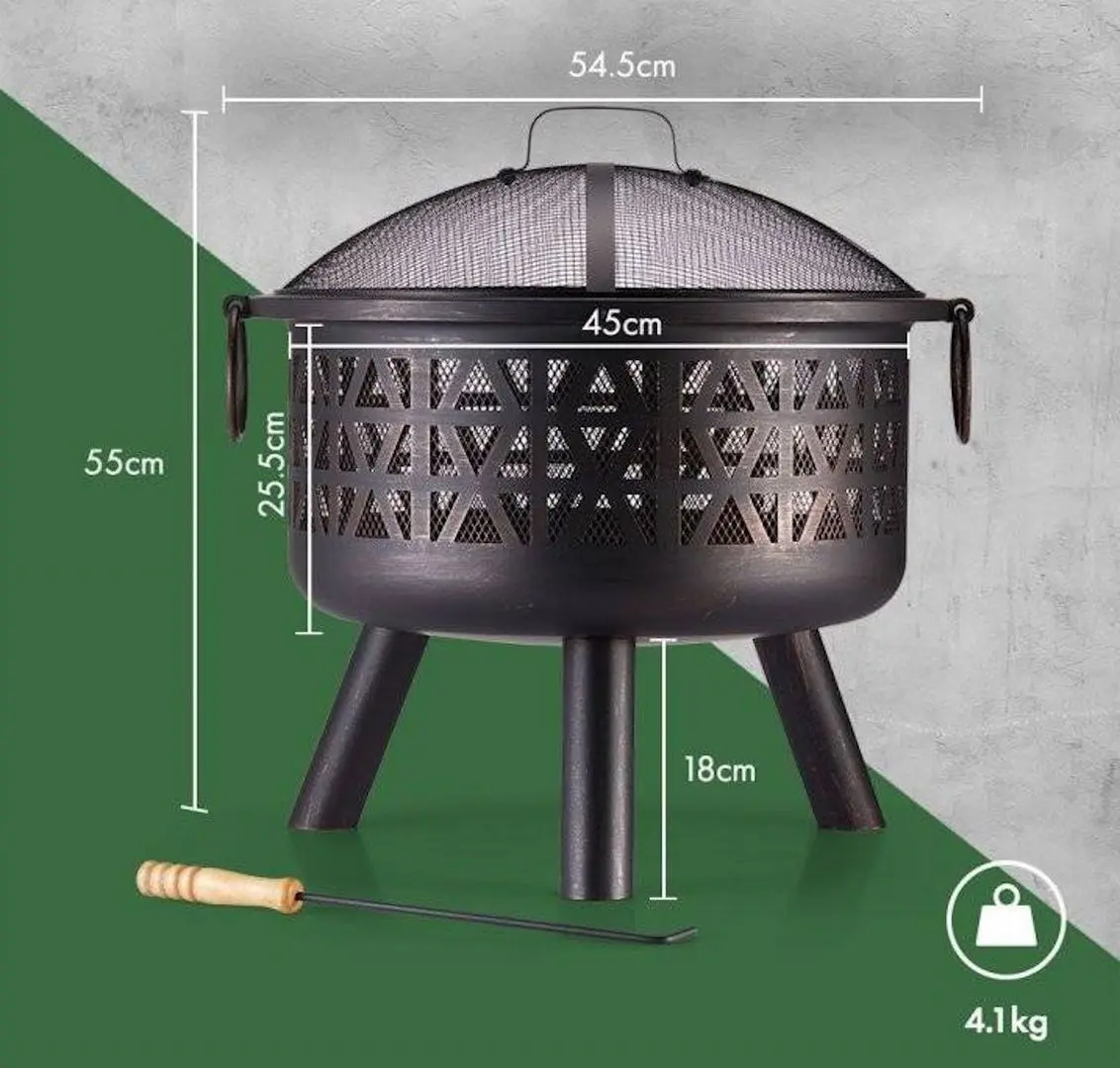 Очаг для костра VonHaus Fire Pit 2517026.1 (Copper) - 6