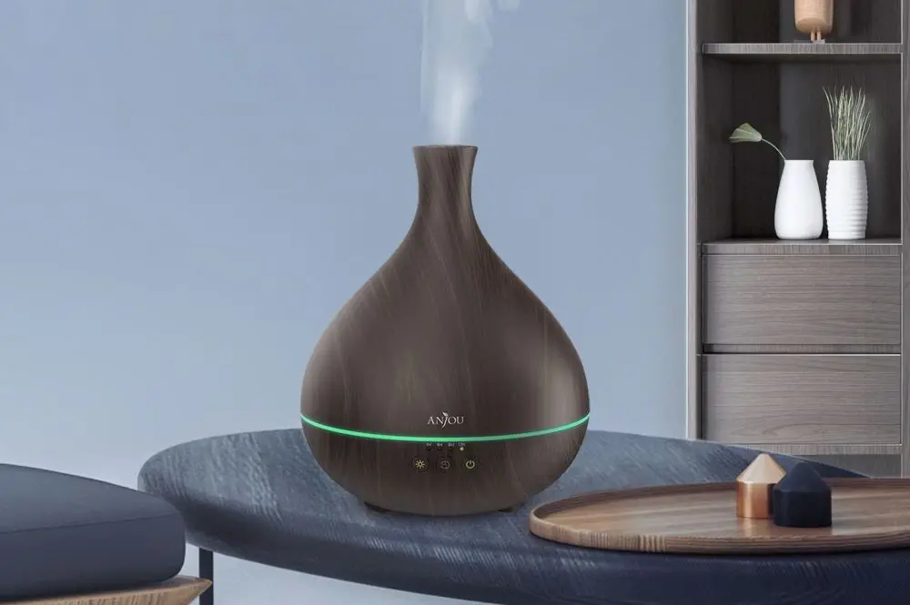 Umidificator si difuzor de aroma Anjou AJ-AD012 (Wenge)