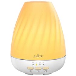 Set umidificator și difuzor de aroma + ulei Anjou ADA003 (White) Thumb