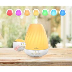 Set umidificator și difuzor de aroma + ulei Anjou ADA003 (White) Thumb