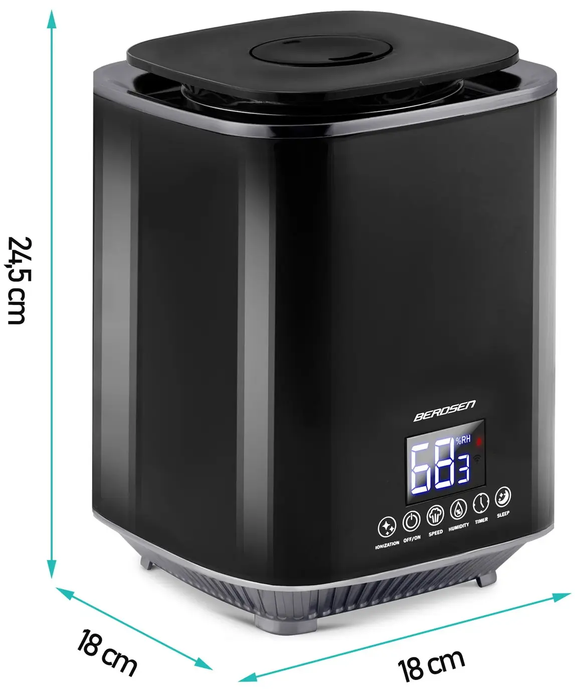 Umidificator de aer Berdsen BD-502 (Black)