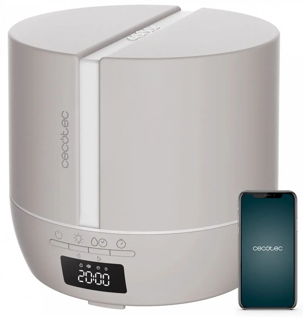 Difuzor aroma Cecotec PureAroma 550 Connected Stone (Grey)