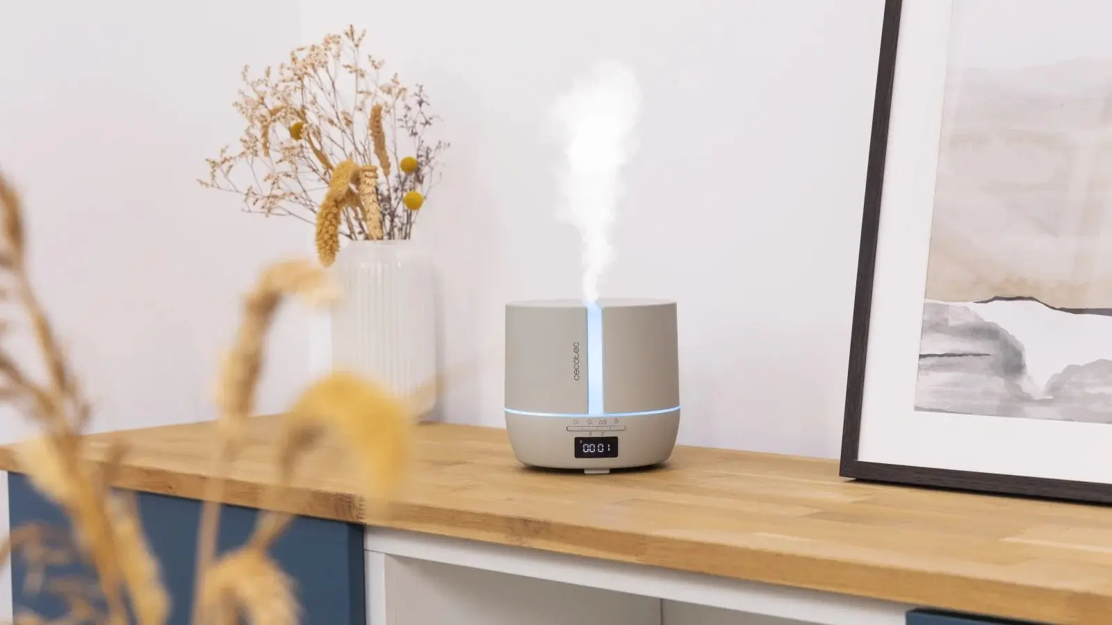 Difuzor aroma Cecotec PureAroma 550 Connected Stone (Grey)