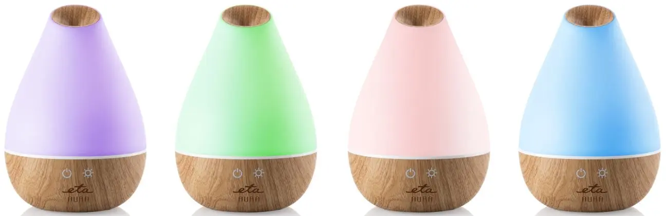 Umidificator de aer ETA Aura 7634 90000 (White/Wood)