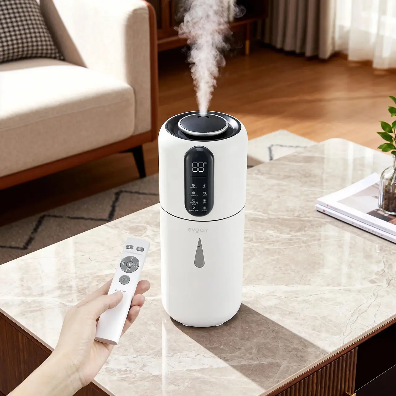 Увлажнитель воздуха Evoair Steami 3800 Smart (White) - 2