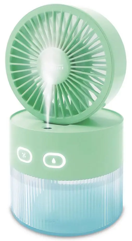 Увлажнитель воздуха Media-Tech Breeze Fan MT6515 (Green/Blue)