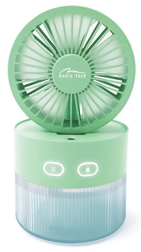 Увлажнитель воздуха Media-Tech Breeze Fan MT6515 (Green/Blue)
