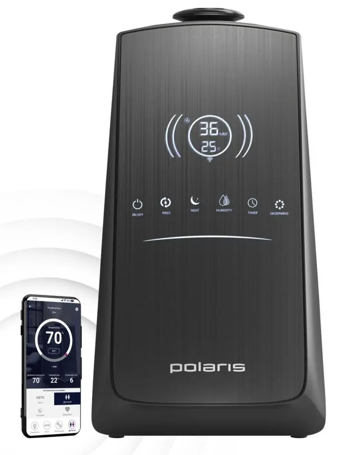 Увлажнитель воздуха Polaris PUH 9105 IQ Home (Black)