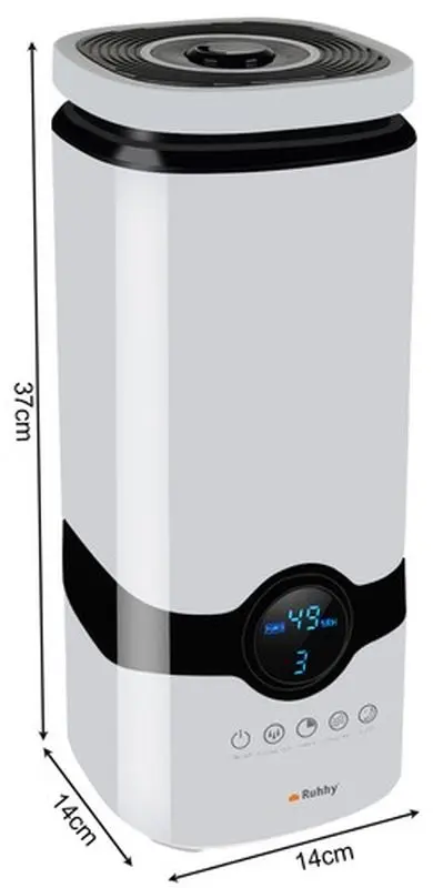 Umidificator cu ultrasunet Ruhhy 22739 (White/Black)