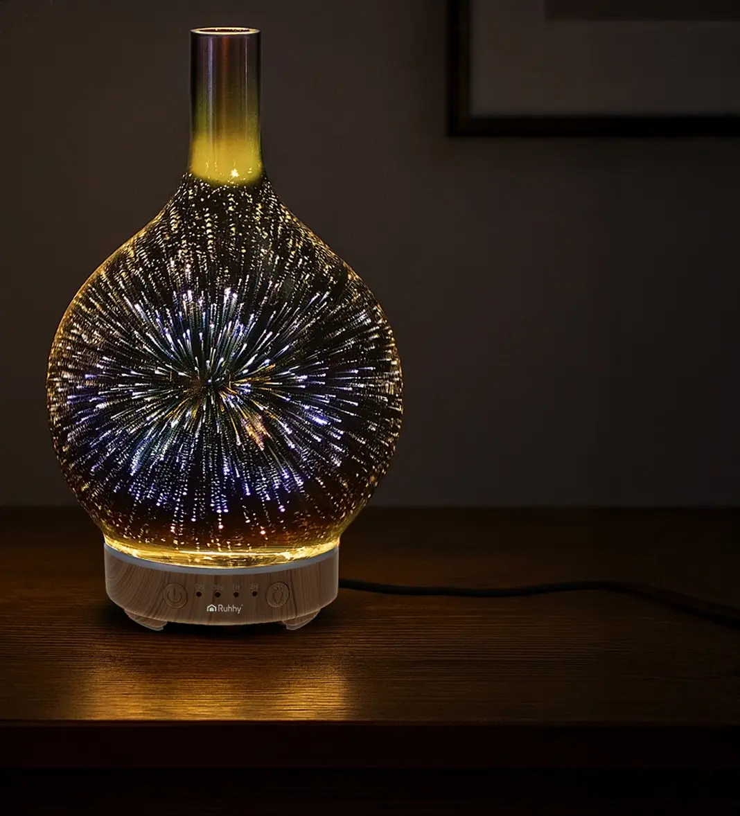 Umidificator de aer 3in1 Ruhhy 26682 (Beige/Brown)