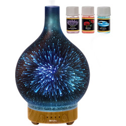 Umidificator de aer 3in1 Ruhhy 26682 (Beige/Brown)