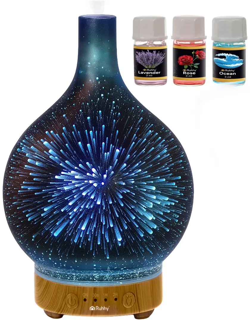 Umidificator de aer 3in1 Ruhhy 26682 (Beige/Brown)