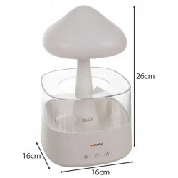 Umidificator de aer cu lampa de noapte Ruhhy 24378 (White) Thumb