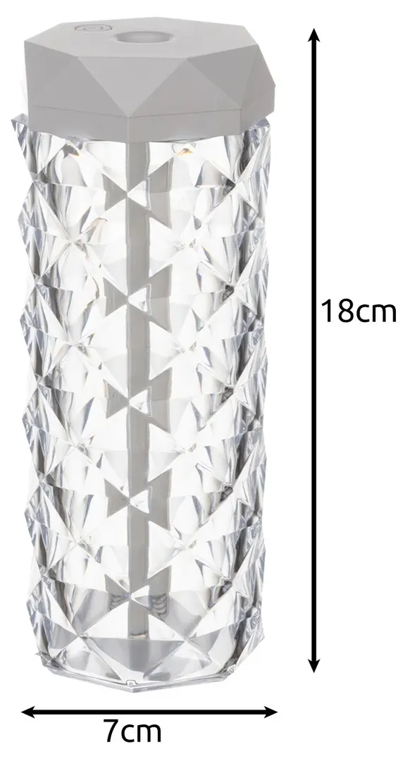 Umidificator de aer cu lampa de noapte Ruhhy 24625 (White)